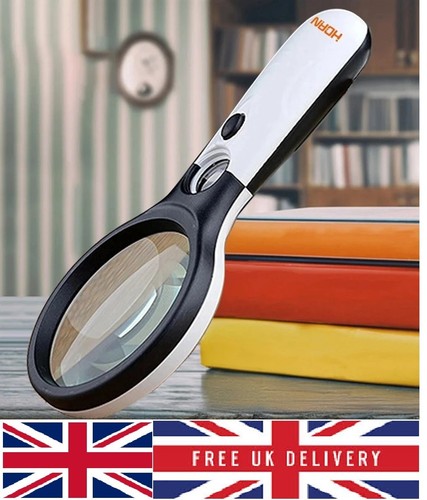 Handheld 45x magnifier - 45x, reading