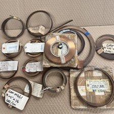 Lot Beryllium Copper Brass Sheet Shim Roll Strip 0.015”0.008” 0.028” 0.05” 3/8”