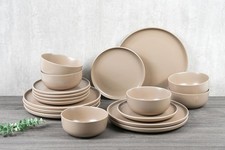 18pc Dinner Set Deep Round