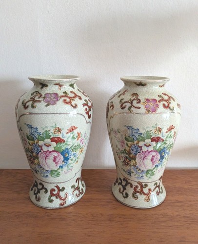 Pair chinese antique early - of,