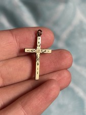 Antique 12 ct Gold Engraved