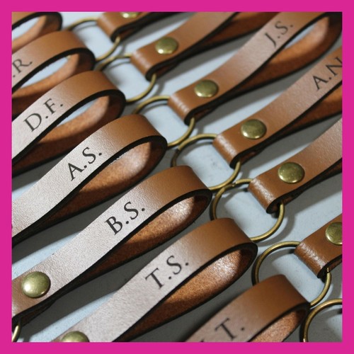 Personalised engraved leather - personalised,