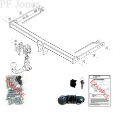 Tow-Trust Towbar for Volkswagen Polo Hatchback 2009-2017 - Detachable Tow Bar