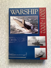 WARSHIP.  2001-2002. Conway Maritime Press. Like New. Hardback.