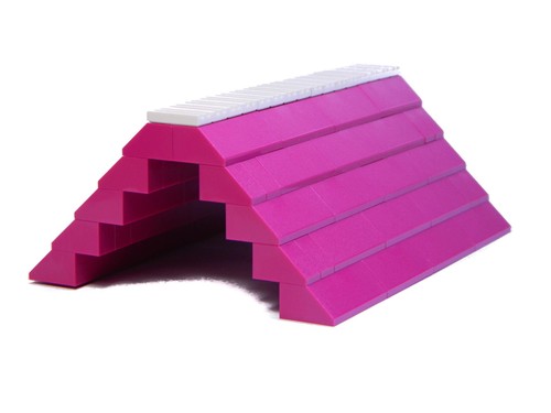 Lego roof 5x12x16 magenta - 😀,