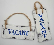 VACANT/ENGAGED (double sided)