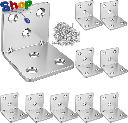 Brackets for wood 10pack - brackets, wood,