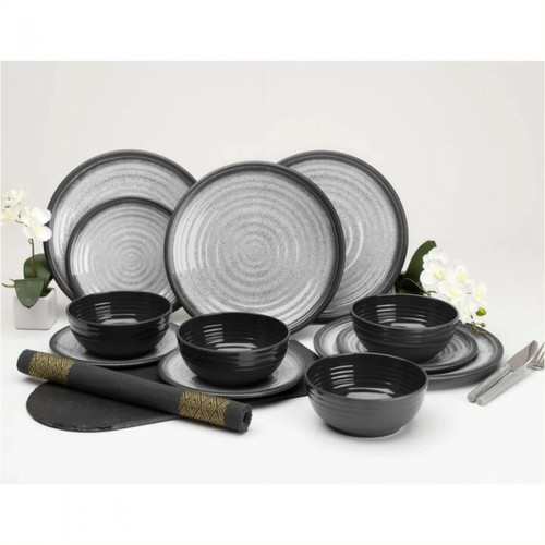 Flamefield granite grey 12pc - granite,