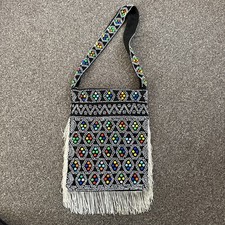 Vintage shoulder bag  with zip