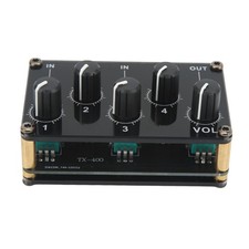  Mixer 4 Input 1 Output Mini