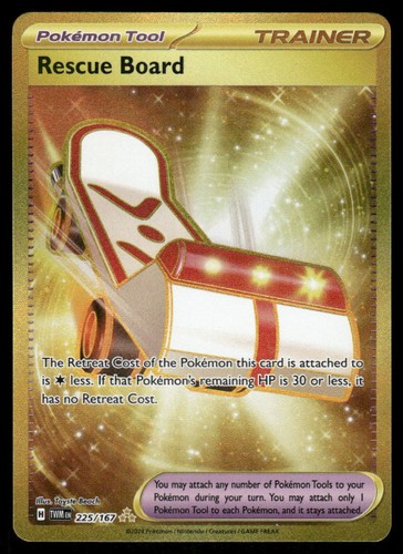 Pokemon cards rescue board - cards,