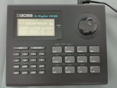Boss 550 rhythm - dr,