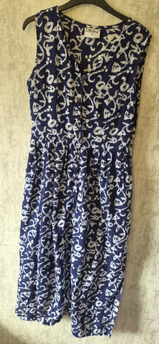 Adini blue white cotton fit - adini, &