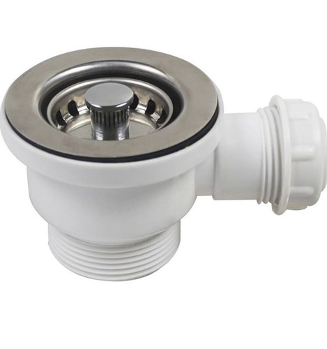 Sink waste 70mm flange - waste,, pp