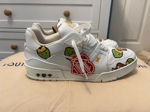 Louis vuitton trainer white - lv,