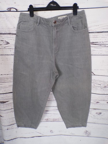 Ladies grey denim balloon - m&s,