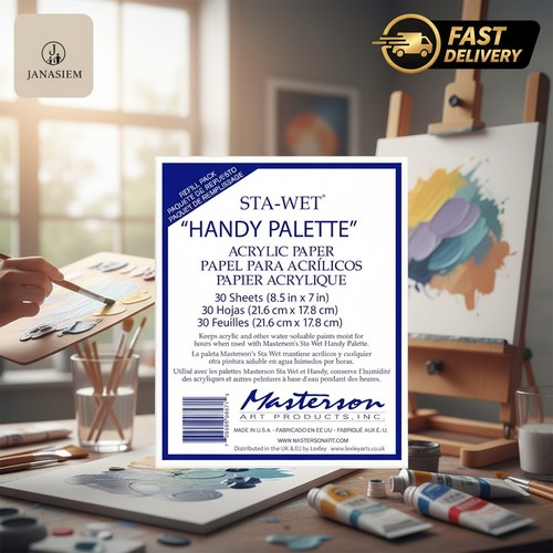 Sta wet handy palette - sta-wet, acrylic