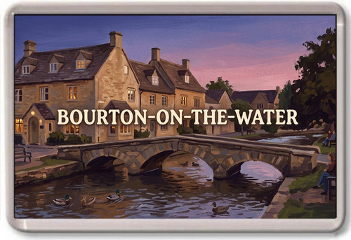 Fridge magnet bourton on the - -,