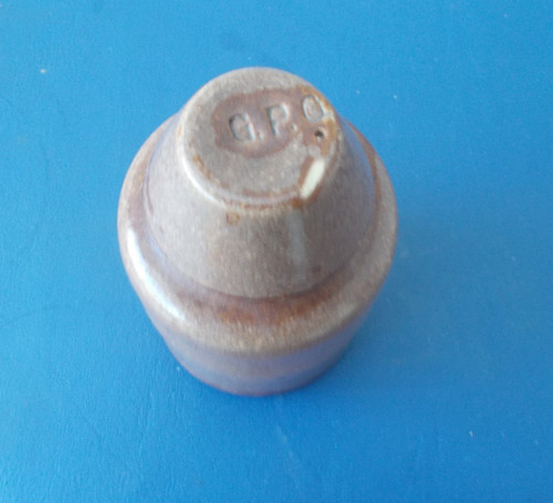 Gpo brown ceramic - gpo, telegraph