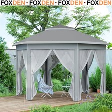 3 x 4m Pop Up Gazebo w/ Mesh