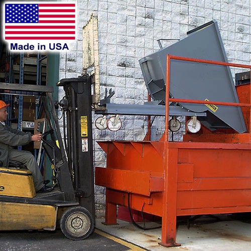 Forklift hopper bin - forklift,