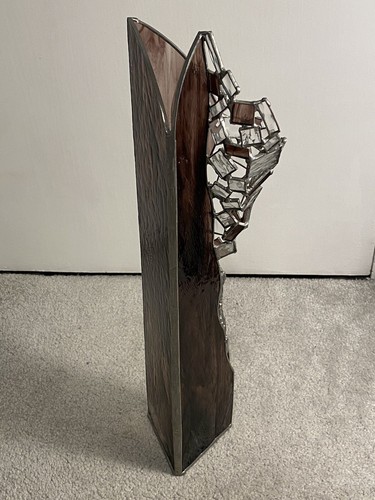 Stained glass vase - stained,