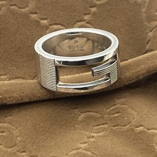 Gucci G Logo Ring Silver 925