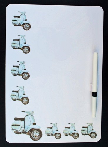 Lambretta scooter memo board - scooter,