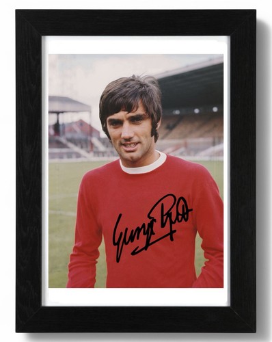 George best signed - signed, autograph