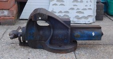 VINTAGE RECORD No 35 ENGINEERS HEAVY-DUTY QUICK RELEASE BENCH VICE FREE UK POST