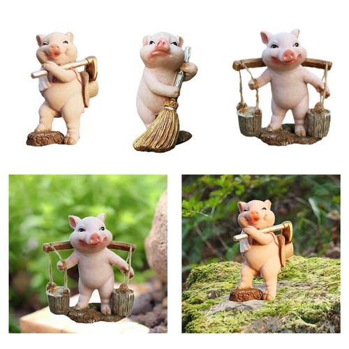 Pig statue crafts - statue, garden