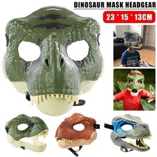 Jurassic World Velociraptor Dinosaur Dino Moving Mask Camp Cretaceous Kid Gift