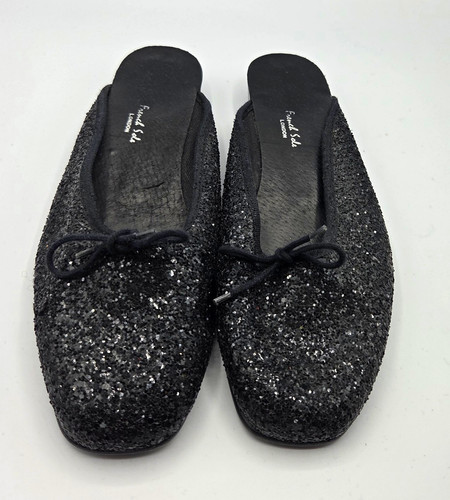 French sole black glitter - sole,