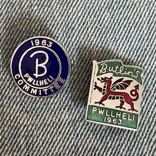 Butlins pwllheli 1963 enamel - butlins,