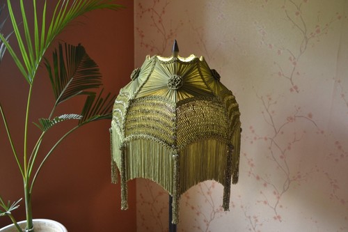 Lampshade scallop green