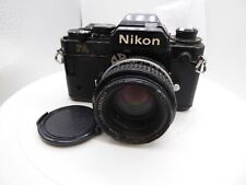 Nikon FA SLR 35mm Film Camera +  Nikon  50mm  Lens + cap + filter