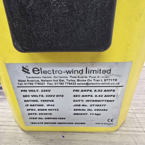 Electro wind limited isolation - electro-wind,
