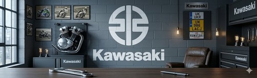 Kawasaki vinyl decal - kawasaki, –
