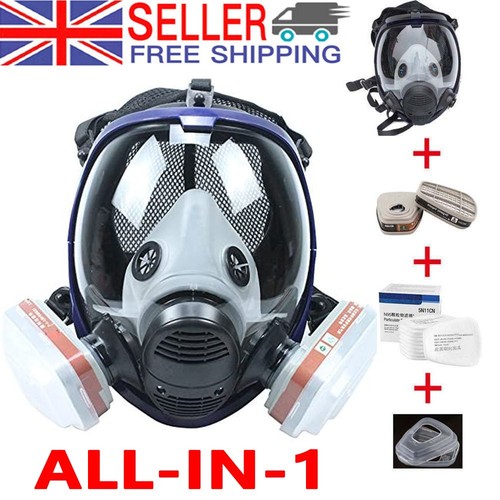 Full face gas mask - full,