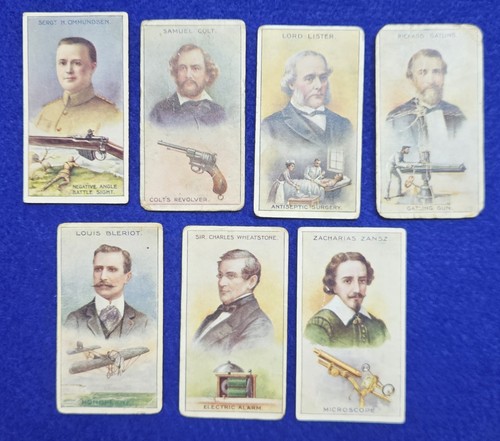 Cigarette cards inventors and - cigarette,