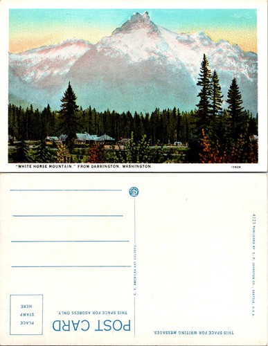 White horse mountain - white,