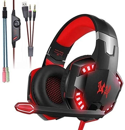 Gaming headset mic headphones - gaming,