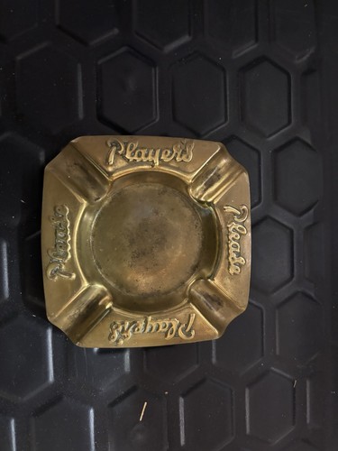 Players please brass ashtray - please,