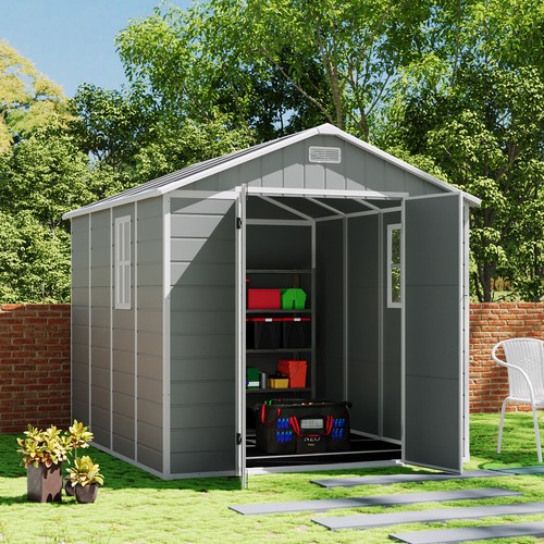 8x8ft plastic shed - 8x8ft,