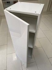 IKEA Besta White Gloss Cupboard Storage Unit