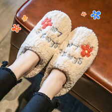 Women's  Cute slippers Cozy Slippers Winter Warm slippers Ladies Non-slip Indoor