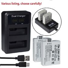 Battery or USB Dual Charger