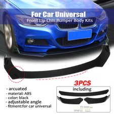 3pcs Bumper Spoiler Universal