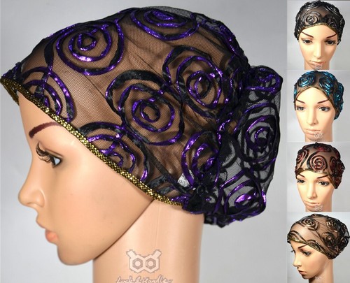 Shiny diamante cap headband - shiny,