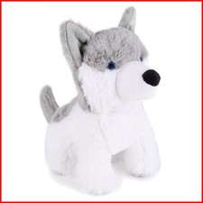 Soft Husky Dog Plush Toy